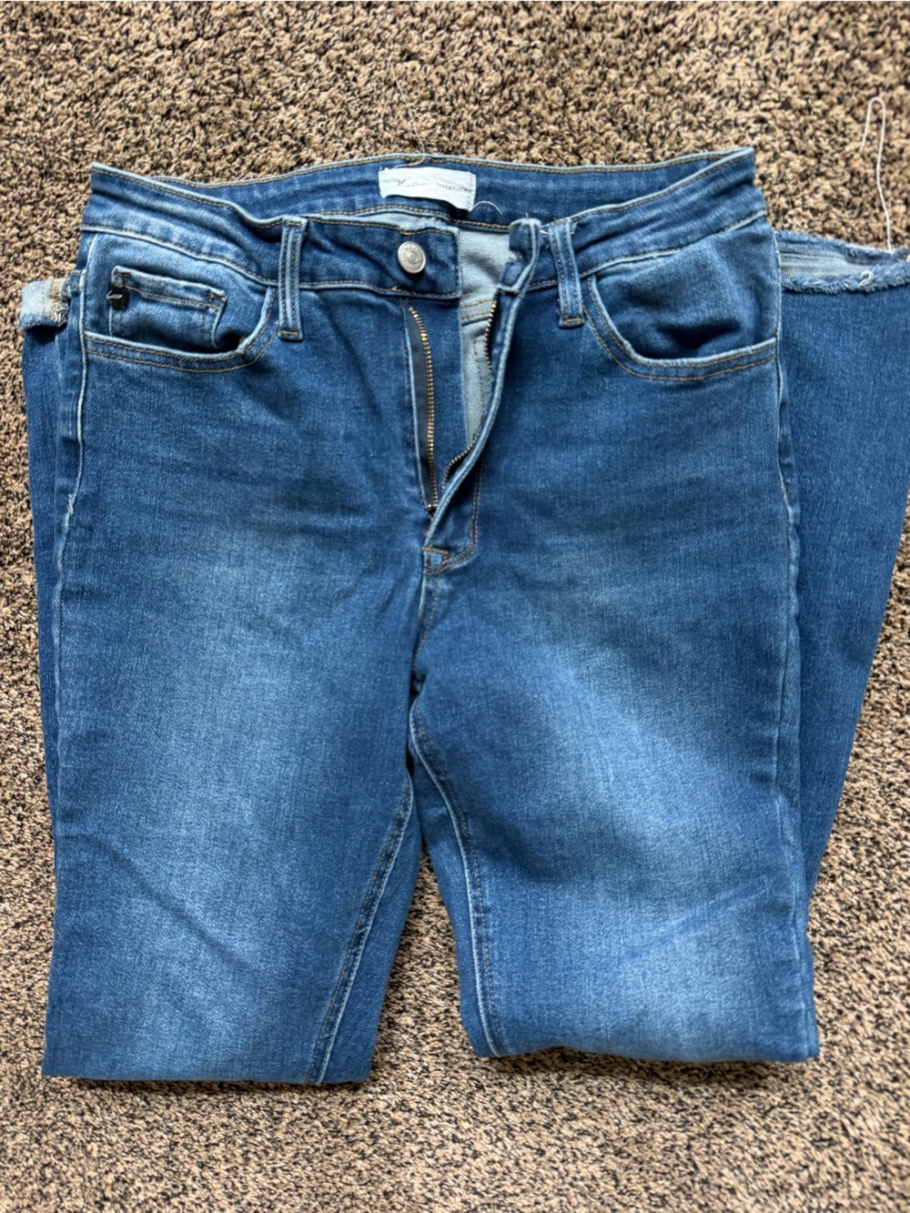 KanCan Women's Skinny Jeans - Medium Blue Wash